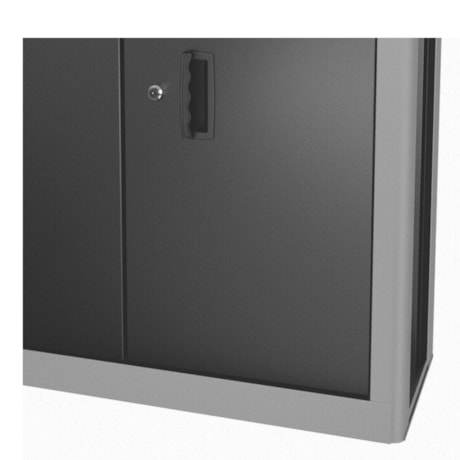 Painel para Ferramentas Grande Superior com 2 portas Cinza e Preto 44953405 TRAMONTINA PRO-1f117b2d-7b3f-4325-b48d-fad2d3de424d