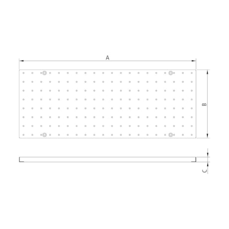 Painel para Ferramentas Perfurado 44953/009 TRAMONTINA PRO