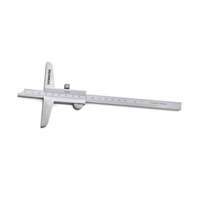 Paquímetro Analógico de Profundidade 200mm 0,02mm 100.202 DIGIMESS-b6c13f56-efcc-4026-9bc7-77177bf879c1