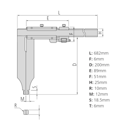 Paquímetro com Bico Longo 500mm/0.02mm 534-114 MITUTOYO-4a3dbca6-02bd-43ce-bc84-468f330041ab