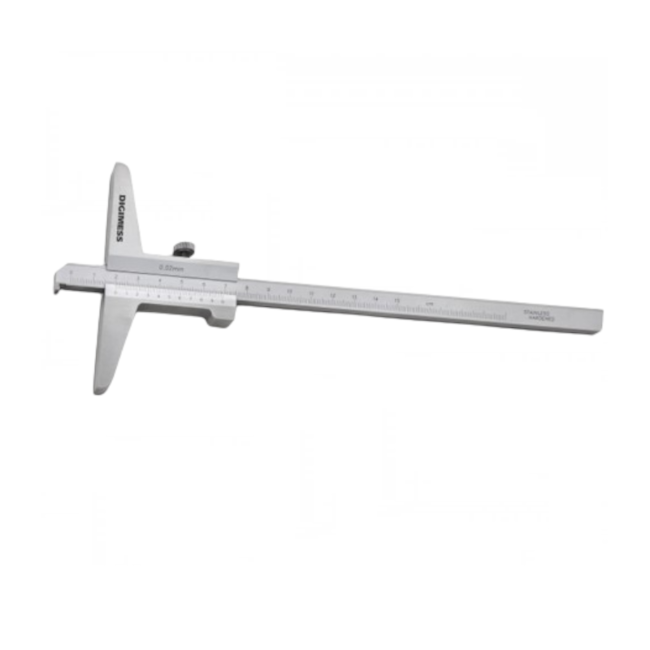 Paquímetro de Profundidade 0 a 150mm/ 0.02mm com Gancho 100.208 DIGIMESS-9ac860a4-a55c-4810-97a6-3880e9857641
