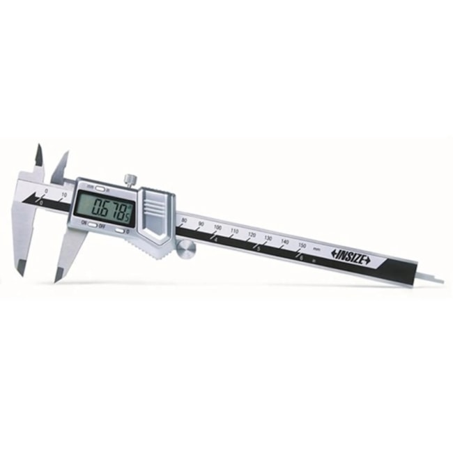 Paquímetro Digital 0 a 150 x 0,01mm com Caixa Metálica 1114-150A INSIZE-9521b8b0-43e6-472d-b1fb-d1810a5d59f0