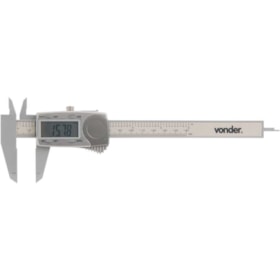 Paquímetro Digital de Plástico 150mm PD-153 3525150153 VONDER
