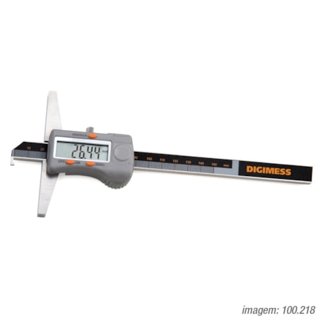 Paquímetro Digital de Profundidade com Gancho 300mm/12