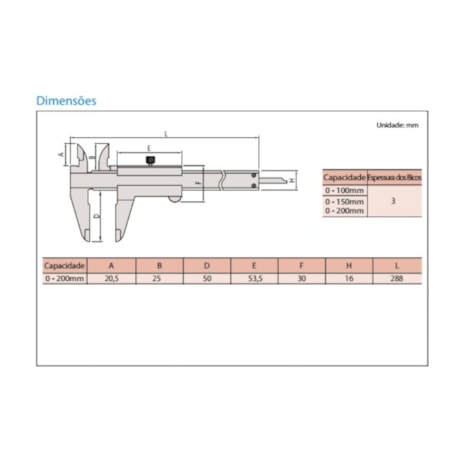 Paquímetro Universal 150mm 0,05mm Ponta de Metal Duro 530-320 MITUTOYO-5aac99a7-2cc9-489b-bc8f-da6a3ec3a93e