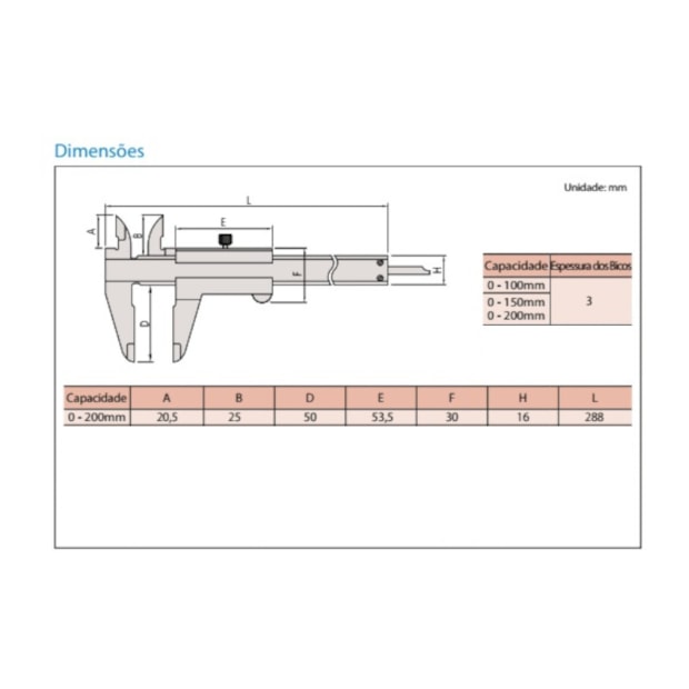 Paquímetro Universal 150mm 0,05mm Ponta de Metal Duro 530-320 MITUTOYO-764d6b95-6d1b-43fa-9eb0-8b994a9c5923