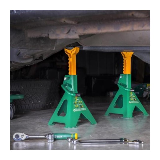 Par de Cavaletes para Veículos 2.000 Kg 278-425mm com 10 Posições STAE5825L SATA-6ad2b55e-d5aa-4610-b20d-24ecaf80f2f2