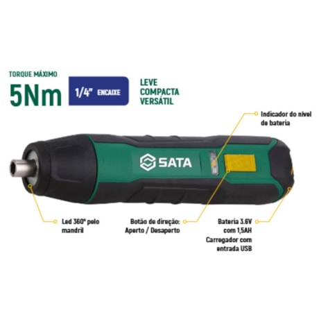 Parafusadeira 1/4