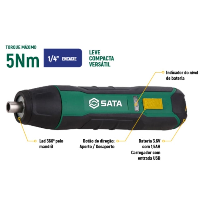 Parafusadeira 1/4