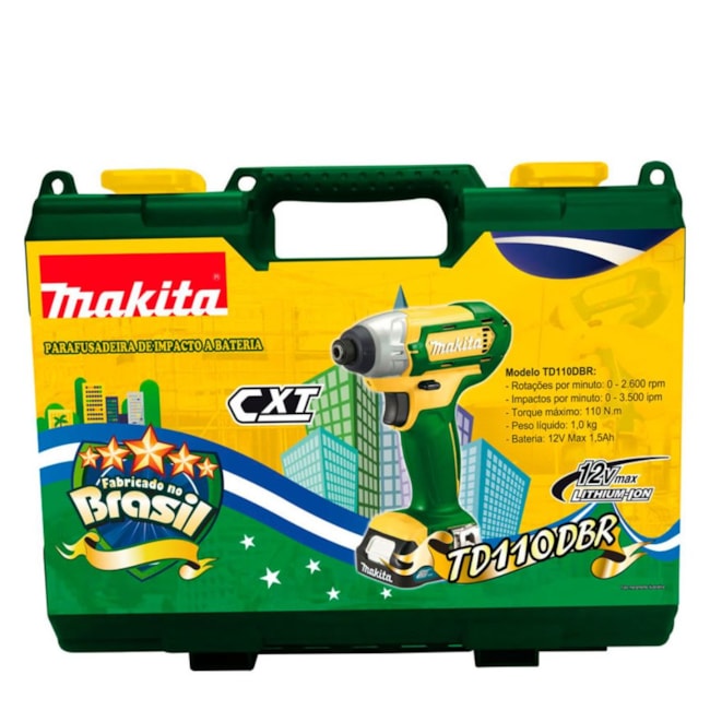 Parafusadeira de Impacto 1/4