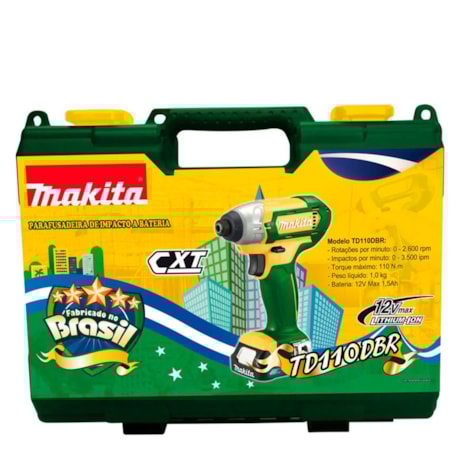 Parafusadeira de Impacto 1/4