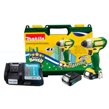 Parafusadeira de Impacto 1/4