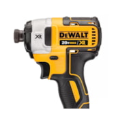Parafusadeira de Impacto 1/4" Brushless 20V sem Bateria e Carregador DCF887B-B3 DEWALT Parafusadeira de Impacto 1/4" Brushless 20V sem Bateria e Carregador DCF887B-B3 DEWALT