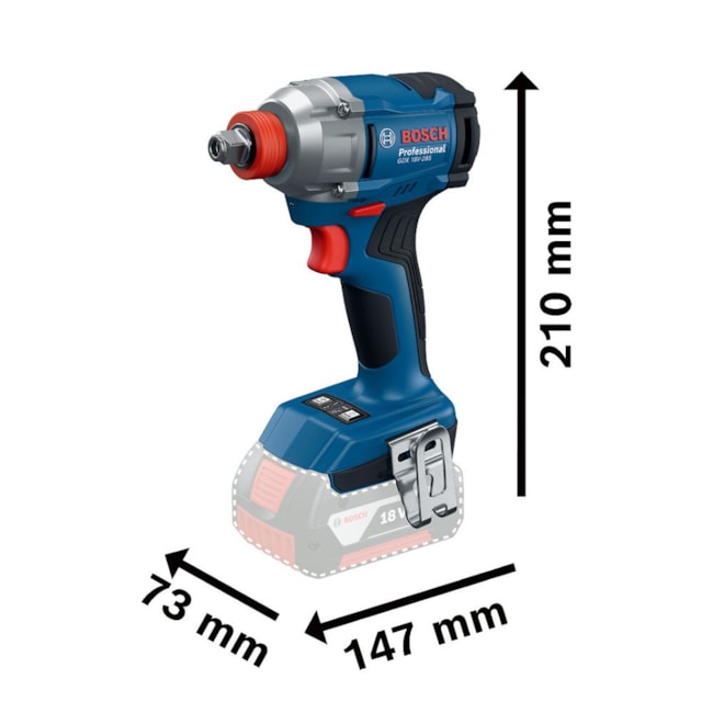 Parafusadeira e Chave de Impacto 1/4