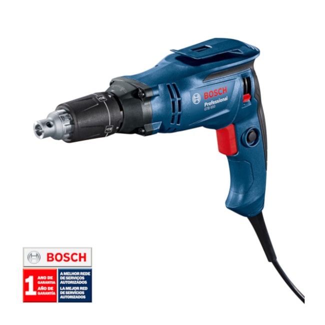 Parafusadeira Elétrica para Drywall 1/4'' 650W 220V com Maleta GTB 650 BOSCH-9c34cf07-ef43-4e8f-855c-571059304541