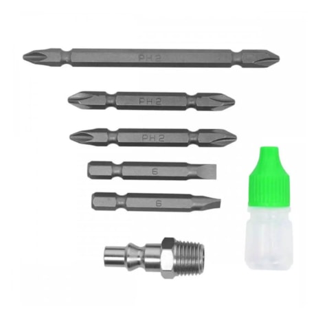 Parafusadeira Pneumática de Impacto 0,70KGFM 10.000RPM com Acessórios e Maleta AT-4068K PUMA-e82503ed-6d90-405f-8189-74e72cf8d463