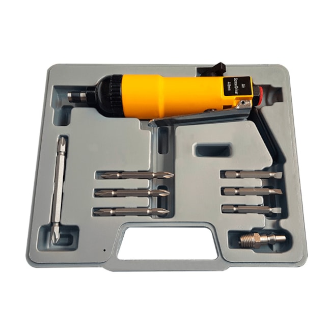 Parafusadeira Pneumática Reta 8000rpm com Kit AT-4060K PUMA-050bf141-0dab-4738-92a3-100942146752