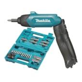 Parafusadeira Reta Dobrável 1/4" à Bateria 3.6V com Maleta e Acessórios Bivolt DF001DW MAKITA Parafusadeira Reta Dobrável 1/4" à Bateria 3.6V com Maleta e Acessórios Bivolt DF001DW MAKITA