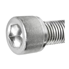 Parafuso Cabeça Cilíndrica Rosca Inteira Inox 1,0'' x 20'' 00753 ALLFIX