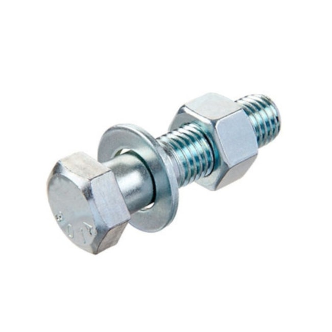 Parafuso Sextavado Rosca Total 3/16'' x 1.1/4'' com Porca e Arruela 4 Peças PSP/02 FIXTIL-1046a4c7-c4cf-433d-963f-6550c96fcb06