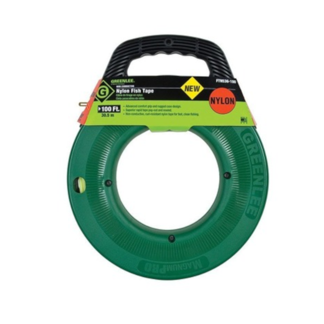 Passador de Fio Nylon 30 Metros FTN536-100 GREENLEE-9171c417-f2ef-43e4-9557-de3ea23340e8