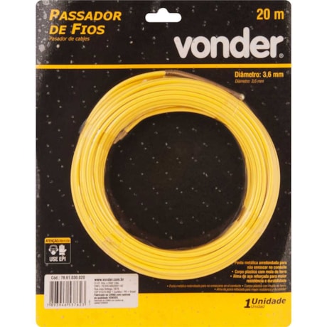 Passador Fio 20 metros com Alma de Aço Amarelo 7861030020 VONDER-08b8c408-ab5c-43f5-bd3f-3096f9f94849
