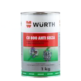 Pasta Cobreada CU800 -20 A 1200C 1kg 08938002 WURTH