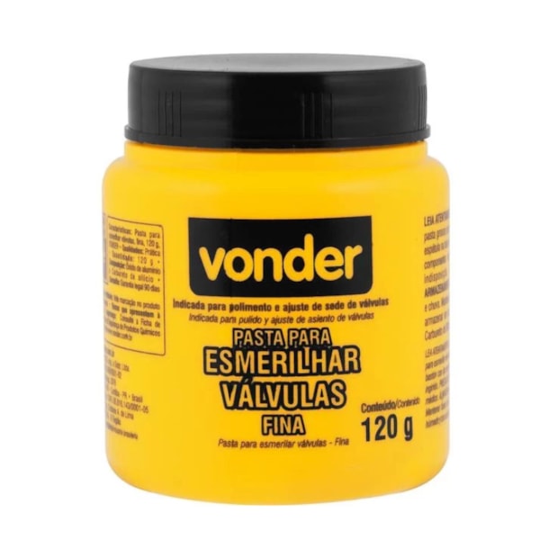 Pasta para Esmerilhar Válvulas 120 Grama 1298120000 VONDER-6fb5f1a9-a0a5-46b6-b155-4970e2a10fdc