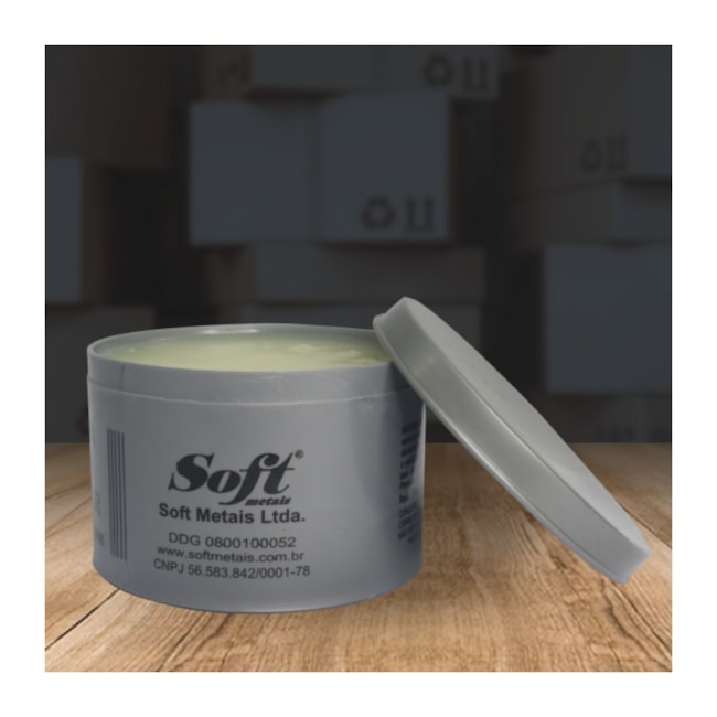 Pasta para Soldar Estanho em Pote 450 Gramas PS00GL45 SOFT-7d675990-5535-42db-9f56-c904c335ffb6