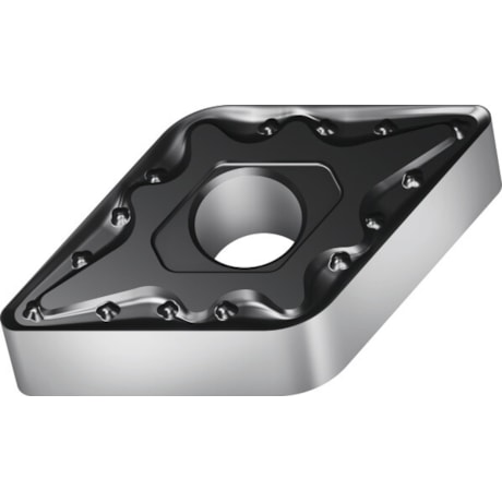 Pastilha Metal Duro Torneamento para Aço e Inox DNMG1506 Raio 0,4mm