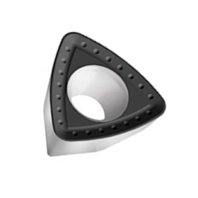 Pastilha Metal Duro Torneamento para Inox Raio 0,4mm WNMG060404-NF4 WAM20 WALTER