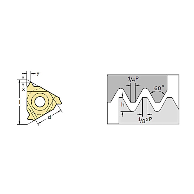 Pastilha para Fresa Alumínio Latão NTS-ER-16 018UN WXP20 WALTER-b05735e1-c498-4e03-903d-bc7ef5871521