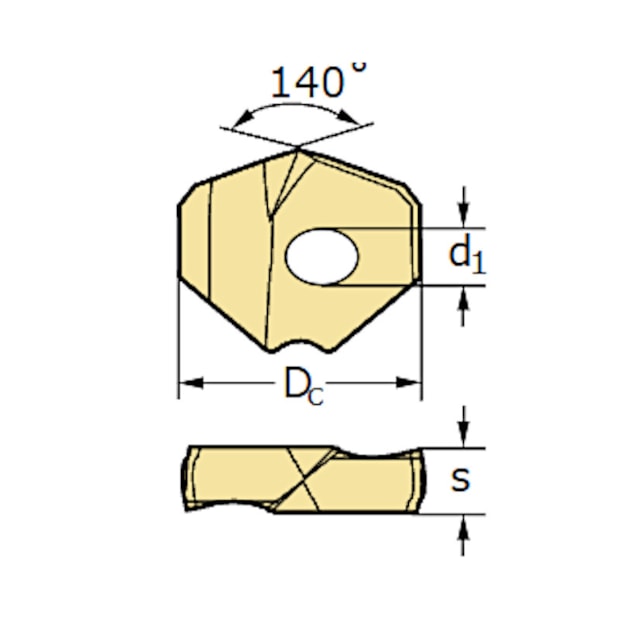 Pastilha para Fresa Alumínio Latão P6001-D31,00R WPP45C WALTER-3e0544dc-1f8f-4e51-9407-8766b6a9b811