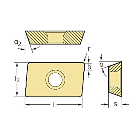 Pastilha para Fresa FOFO ADHT120440R-G88 WK10 WALTER-0185778e-4d8a-4bbf-ba6d-8b234fc1d05f