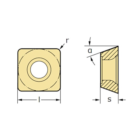 Pastilha para Fresa FOFO ASPMT09T308-F55 WKP35S WALTER-ecc95128-5f1b-4465-b7b5-b7b40da75ad2