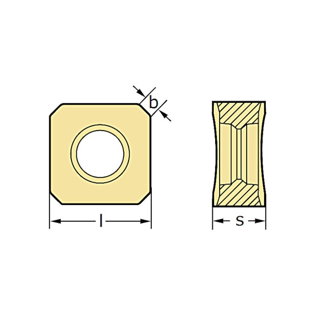 Pastilha para Fresa Inox SNGX1205ANN-F57 WSM35S WALTER-6ffe747b-841d-4c14-804c-7c407ee8fa67