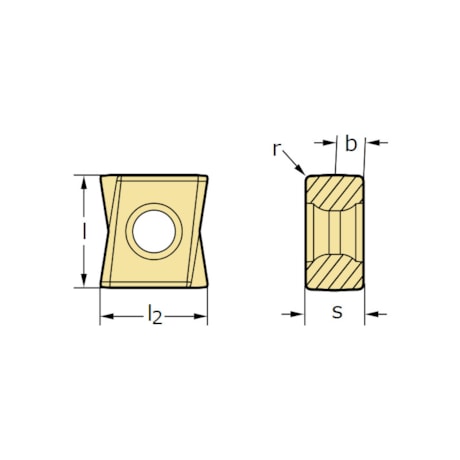 Pastilha para Fresa LNHU130625R-L55T WSM35S WALTER-c2779b18-0388-4985-9229-22f7cf4aee9d