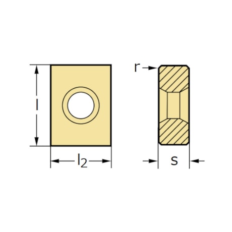 Pastilha para Fresa LNMU150812T-F27T WKP25S WALTER-c5202468-49e5-475d-abff-c2c79f85de85