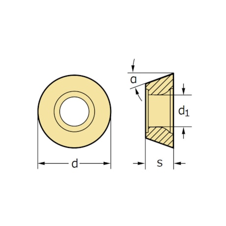 Pastilha para Fresar Aço / FOFO RDMW1204M0T-A27 WKP35G WALTER-a52cfebe-96a9-4a65-b9fc-4a81e0b54454