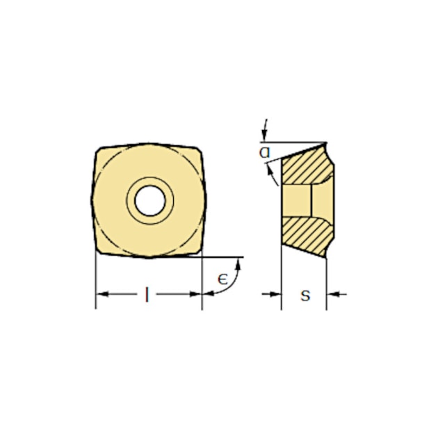 Pastilha para Furar FOFO 10 Unidades P2840S-1N-A57 WKP35S WALTER-1a1f1883-eca8-48fb-818b-077dc7303ddd