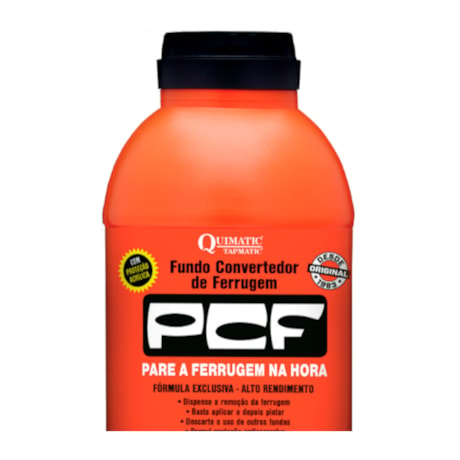 PCF Fundo Convertedor de Ferrugem 500ml DD2 TAPMATIC