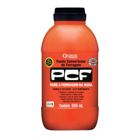 PCF Fundo Convertedor de Ferrugem 500ml DD2 TAPMATIC