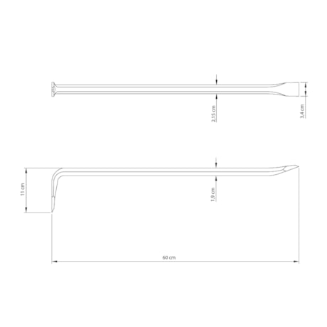 Pé de Cabra Simples 600mm 42600060 TRAMONTINA MASTER-544e6336-d372-421a-9707-435a265e619a