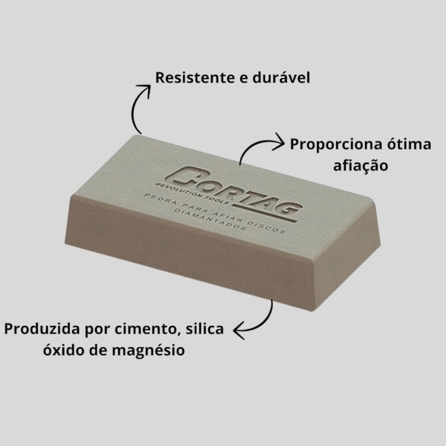 Pedra Retangular para Afiar Disco Diamantado 61357 CORTAG-d985bac5-e6da-4673-b7d1-be5eaf509866