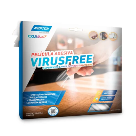 Película Adesiva 45x45mm VIRUSFREE NORTON-316a9650-176a-470c-b7f8-3d47636acca2