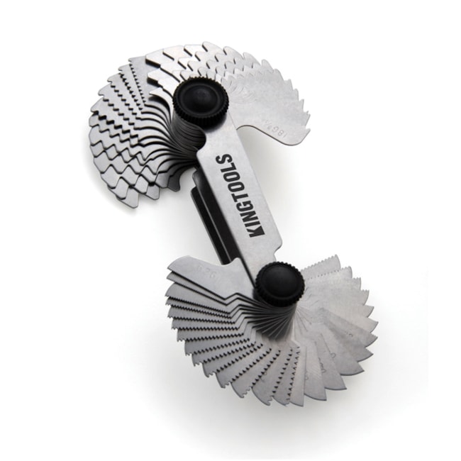 Pente de Rosca 0.25-6mm 24 Lâminas 600.070 KINGTOOLS-7bd42412-f88d-450e-9ebb-ffeb75ef3d9c