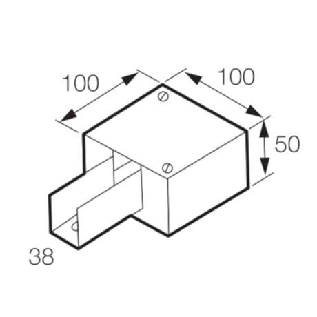 Perfilado Caixa de Derivação tipo I 38x38mm Chapa n°18 PG 936258 CEMAR-741ae667-e7b0-4408-8fbc-fb0dd640b88f