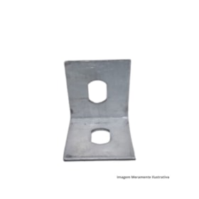 Perfilado Cantoneira L 2 Furos 38x38x38mm 936161 CEMAR