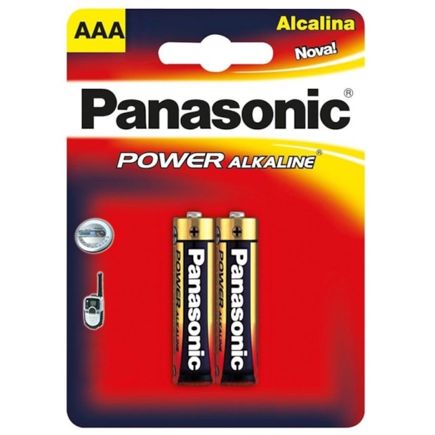 Pilha Alcalina Palito 2 Peças AAA PANASONIC-71e07aea-0cc0-4460-902a-58c2cb78abef