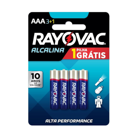 Pilha Alcalina Palito com 4 Peças AAA 20324 RAYOVAC -bfeae9c3-e5e1-4c0a-a576-0198b5790ccf